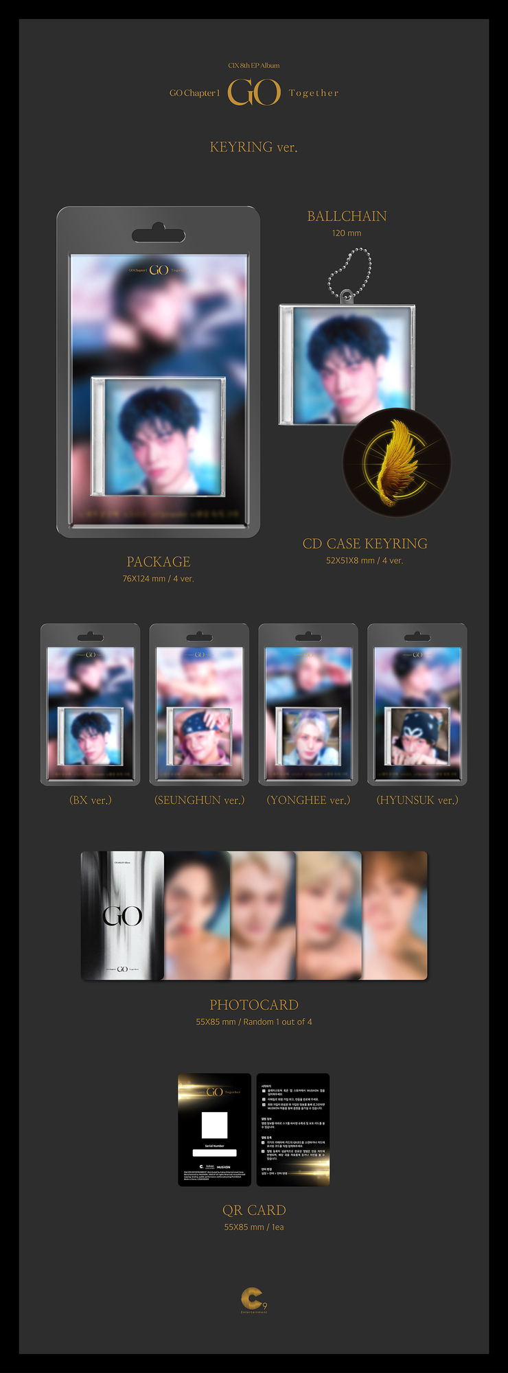 CIX】CIX 8th EP ALBUM GO Chapter 1 : GO Togetherプロモーション