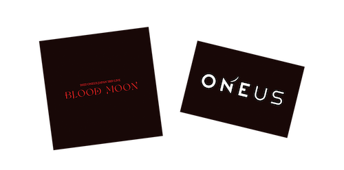 『2022 ONEUS JAPAN 3RD LIVE : BLOOD MOON』ステッカーセット