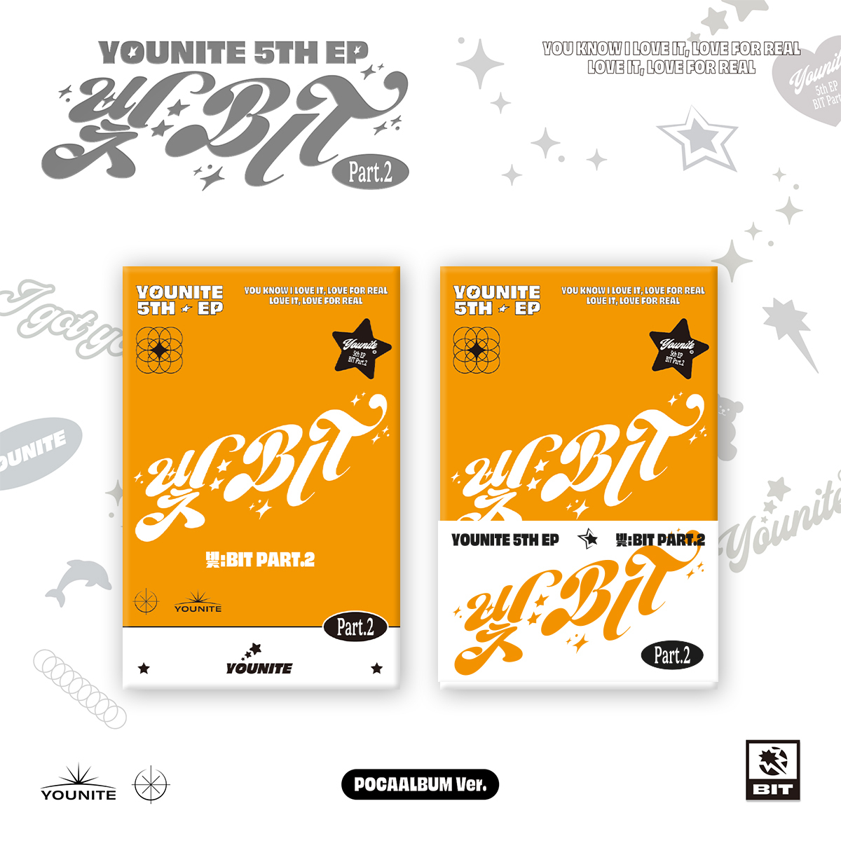 2月3日(土) 大阪【韓国式全員サイン会抽選対象商品】YOUNITE 5TH EP [光 : BIT Part.2]