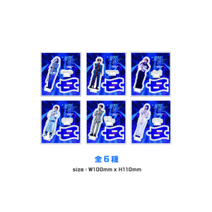 【現役歌王】アクリルスタンド（全６種） 