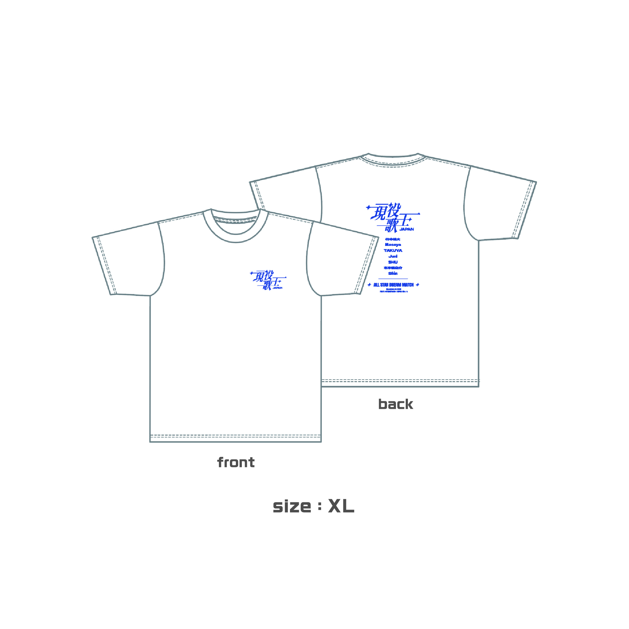 【現役歌王】Tシャツ  