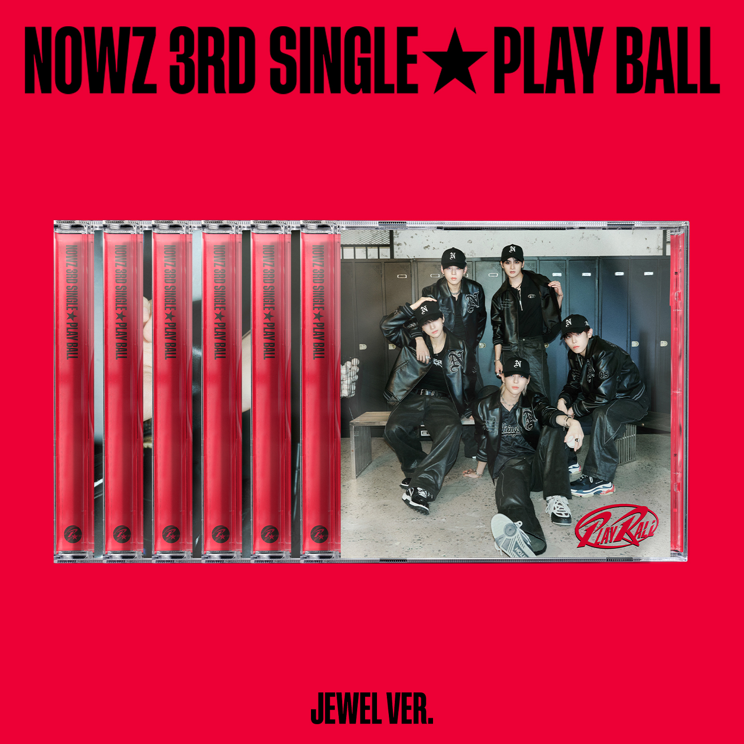 【1/11（日）東京 韓国式サイン会対象商品】NOWZ 3rd Single [Play Ball]（2枚セット）