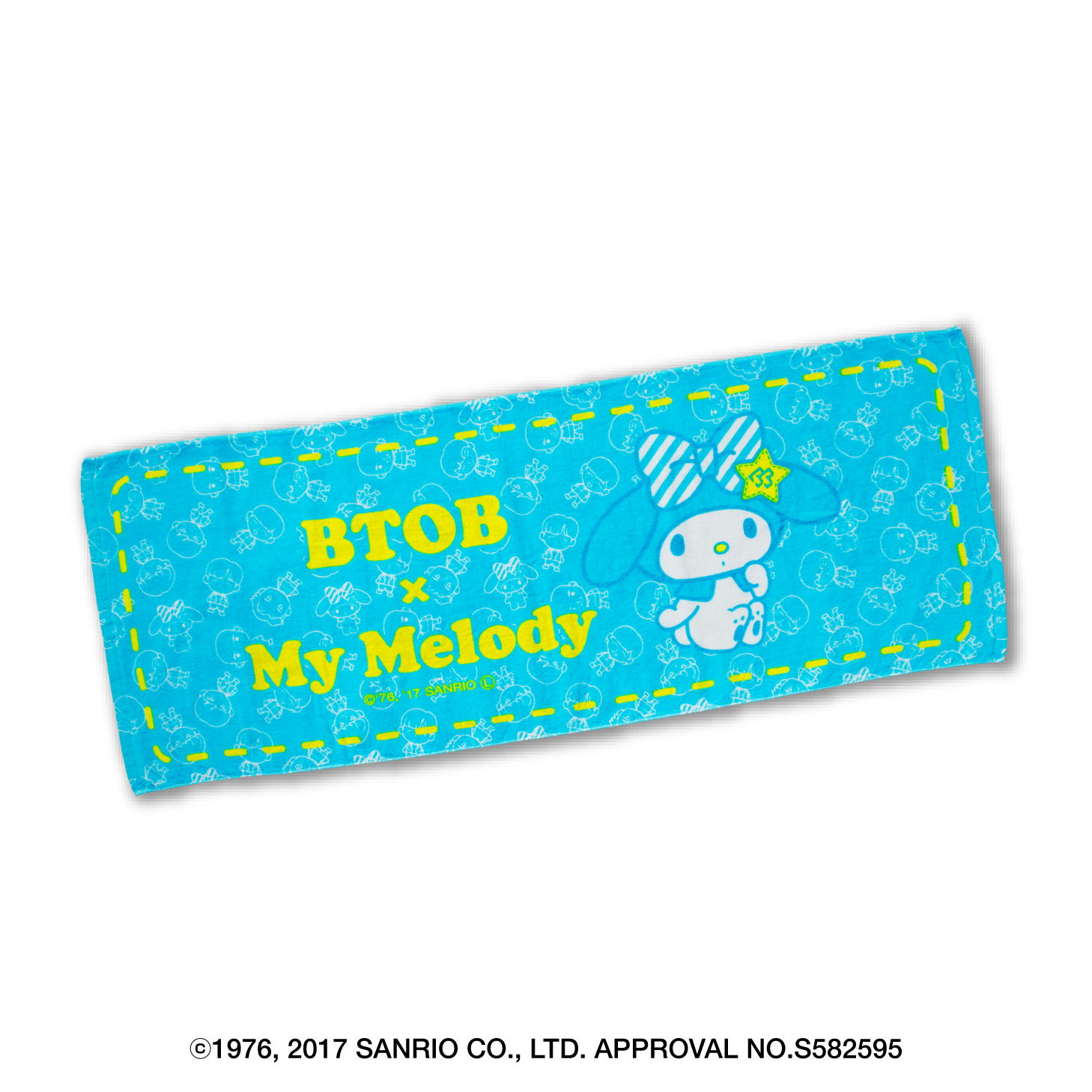 【BTOB × マイメロディ コラボグッズ第一弾】スポーツタオル