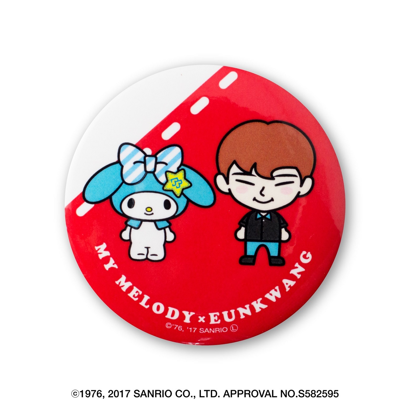 【BTOB × マイメロディ コラボグッズ第一弾】缶バッジ(全7種・ランダム)