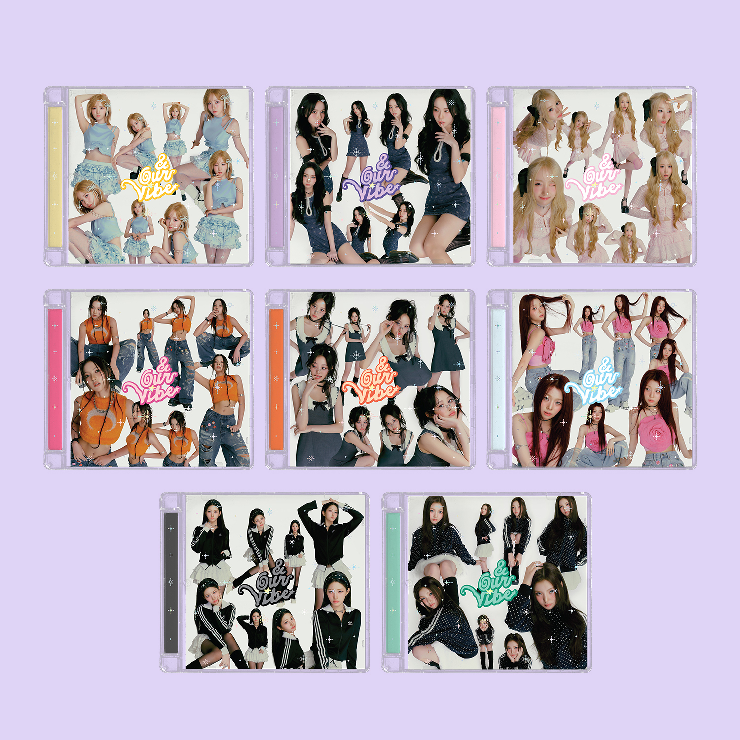 【SAY MY NAME 3RD EP ALBUM [&Our Vibe]】韓国式全員サイン会抽選対象商品