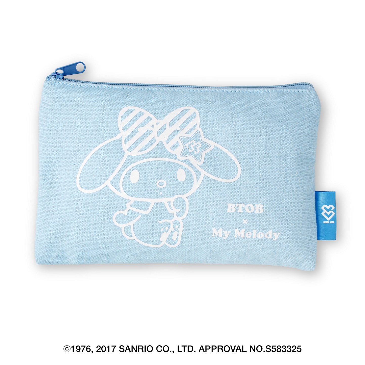 【BTOB × マイメロディ コラボグッズ第二弾】フラットポーチ