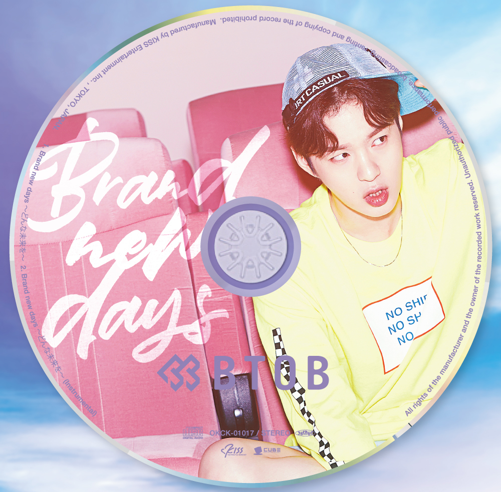 BTOB 日本7thシングル『Brand new days ~どんな未来を~』メンバー別ジャケット盤(CHANGSUB チャンソプ)