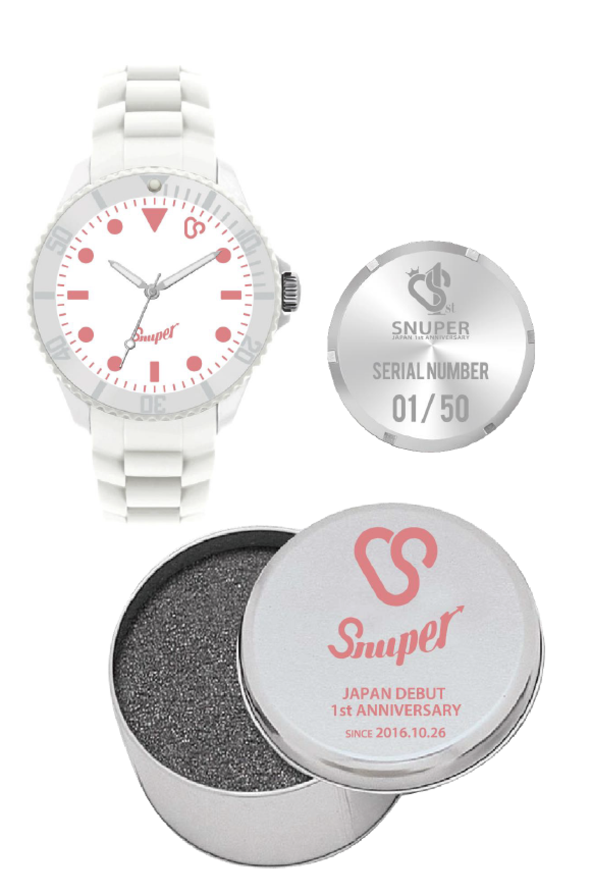 SNUPER日本デビュー1周年記念ウォッチ(「SWING JAPAN」会員様限定先着販売)【予約】