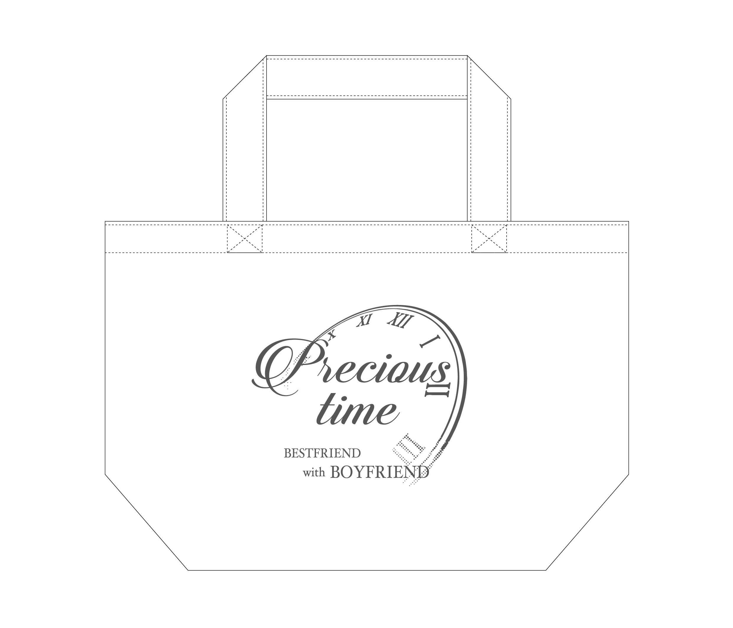 Precious time ~BESTFRIEND with BOYFRIEND~オフィシャルグッズ ミニトートバック