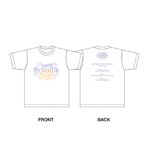 「100％ PREMIUM SHOWTIME 2018 ～Summer Night～」Tシャツ（M/L/XL）