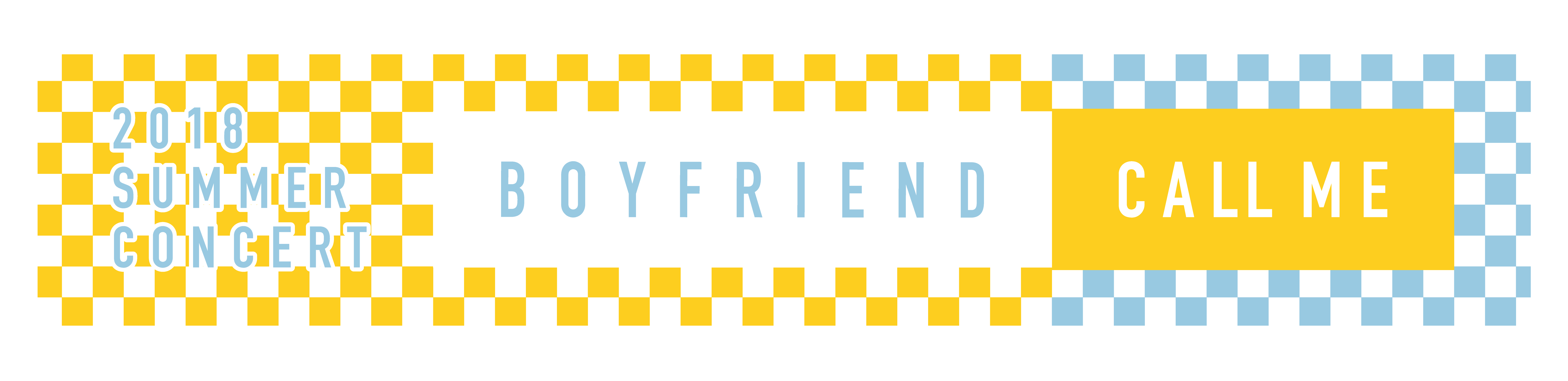 BOYFRIEND 2018 SUMMER CONCERT ~CALL ME~ マフラータオル