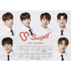 「SNUPER Japan 2nd Anniversary Concert ~Gift~」2019クリアポスター(A2サイズ) 