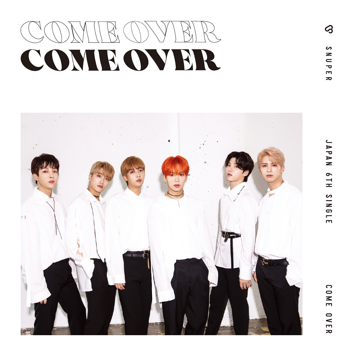 SNUPER日本6thシングル「Come Over」 通常盤A