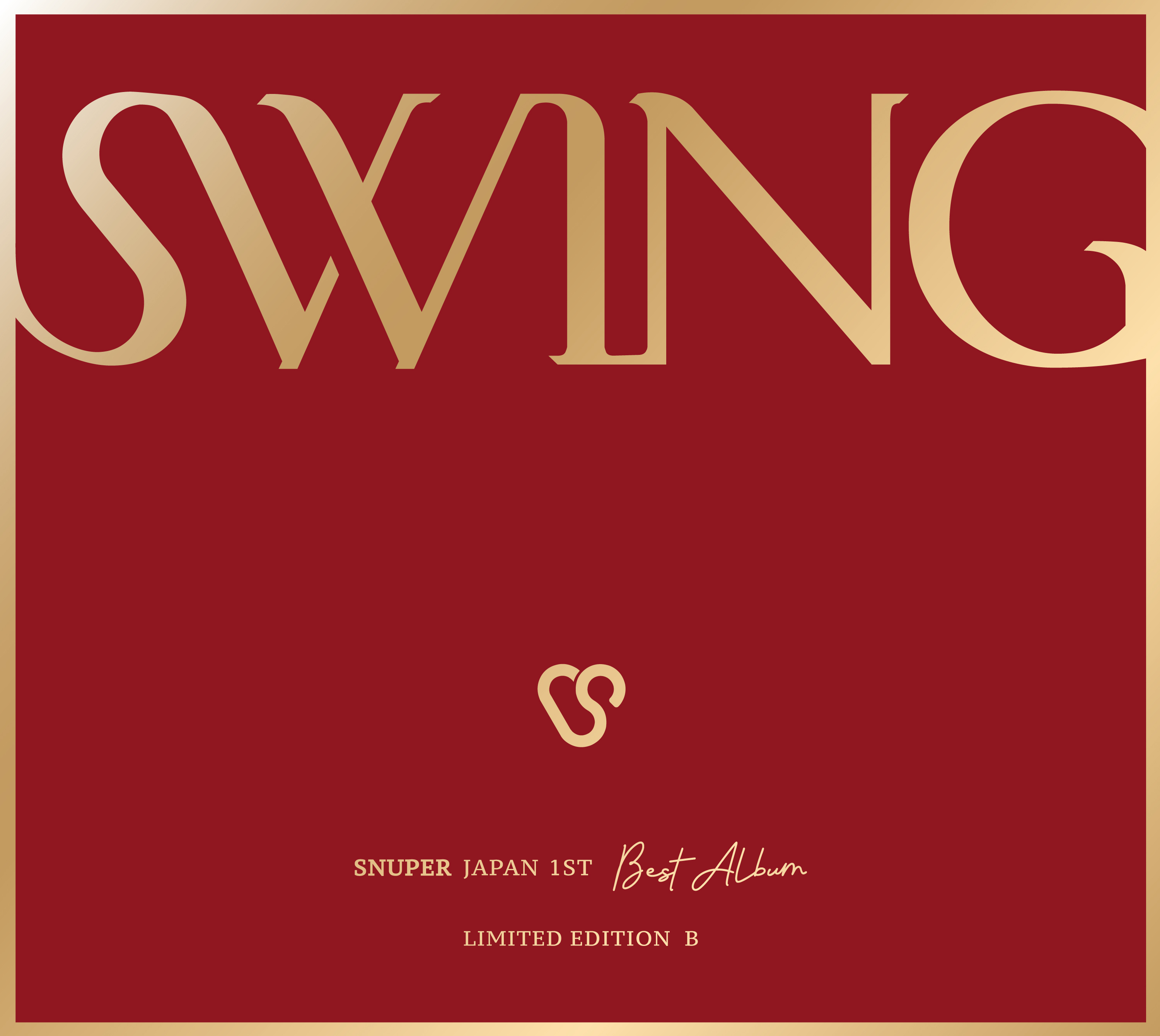 SNUPER 1st Album「SWING」 初回限定盤B