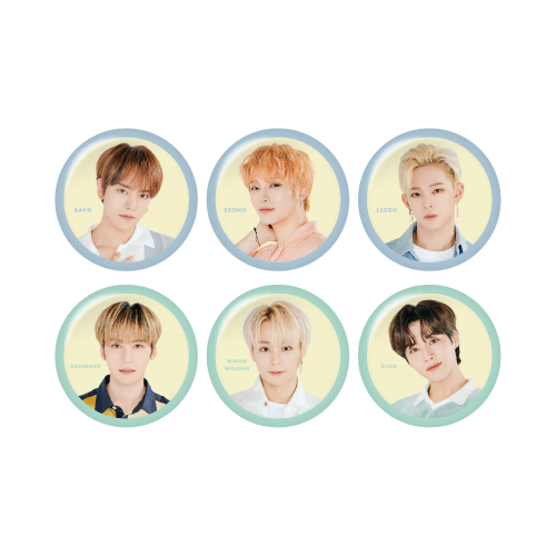 「ONEUS POPUP STORE : US ROOM」缶バッジ(全6種ランダム)