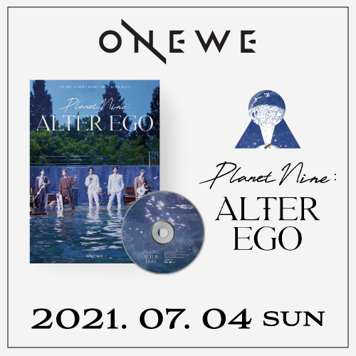 ONEWE 韓国1ST MINI ALBUM 「Planet Nine : Alter Ego」CALLWEVE オンラインサイン会抽選付き